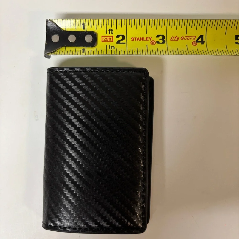 SIMPL Toggl Carbon Fiber Pop Up Card Holder Minimalist Wallet
